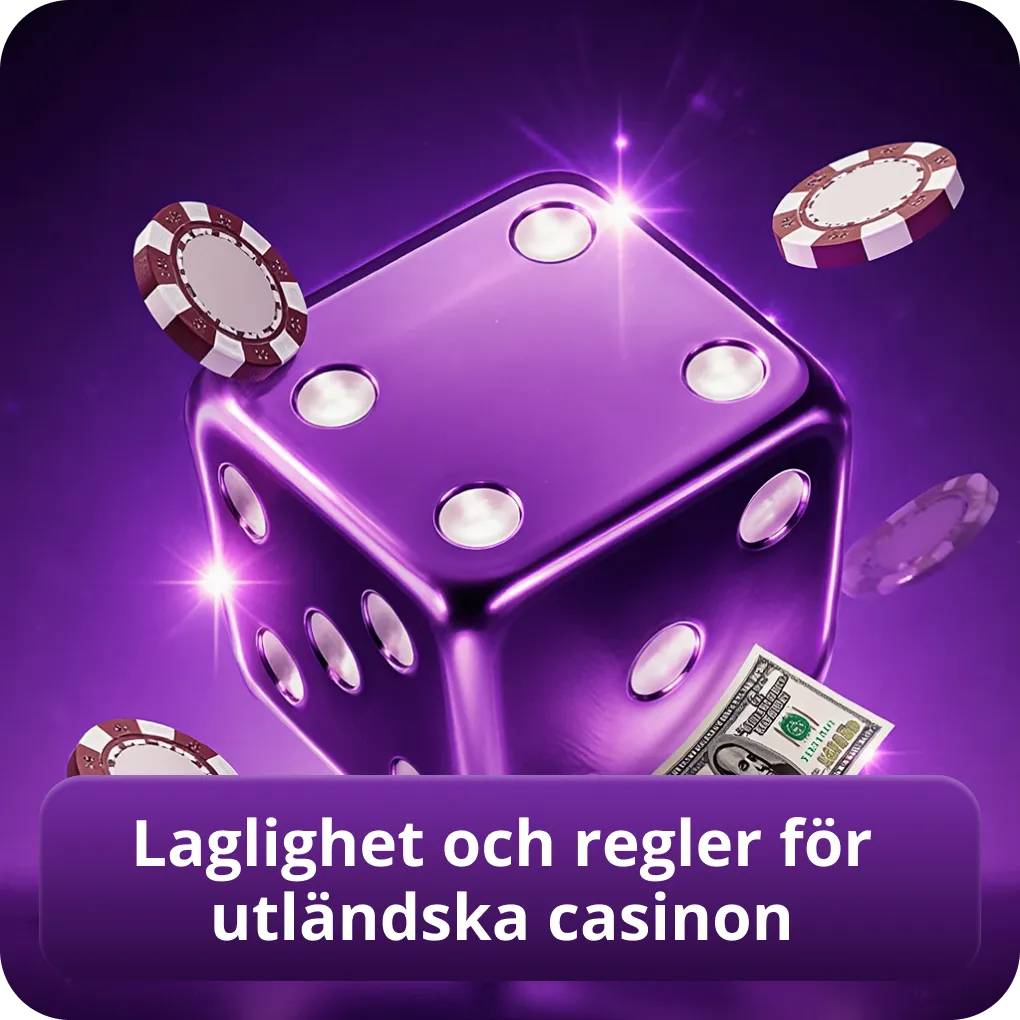 Laglighet och regler för utländska casinon